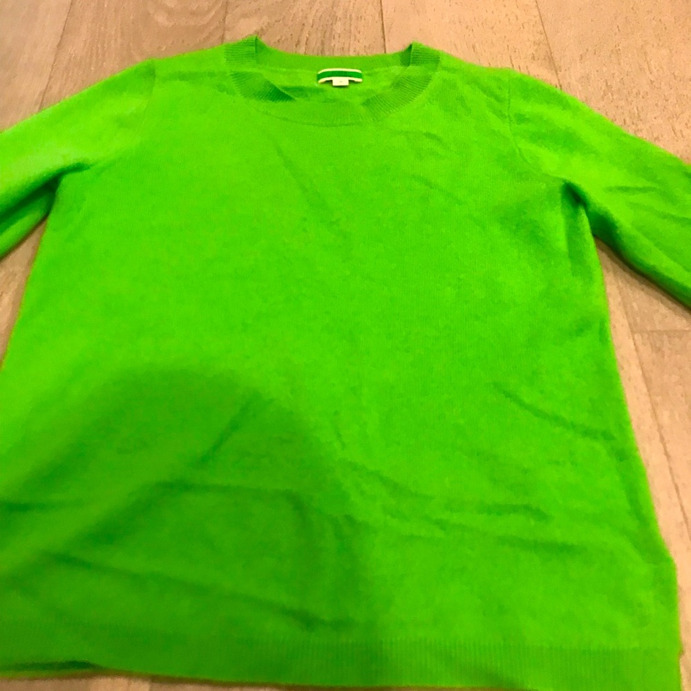 j crew cashemere sweater size S